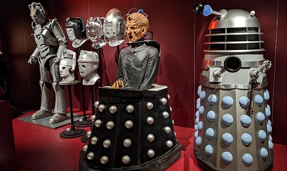 Doctor Who Worlds of Wonder; Davros, his creation, and the evolving Cybermen.