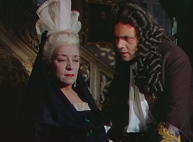 Saraband for Dead Lovers; an ambitious matriarch, the Electress Sophia (Françoise Rosay) plots on behalf of her son George Louis (Peter Bull).