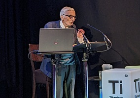 Lord Martin Rees at the Edinburgh Science Festival