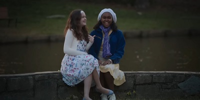 The Exorcist: Believer; best friends Kat and Angela (Olivia O’Neill and Lidya Jewett ) have few cares in the world.