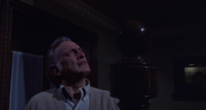 The Changeling; John Russell (George C Scott) is tormented by noises in his new home.