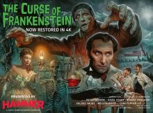 The Curse of Frankenstein poster